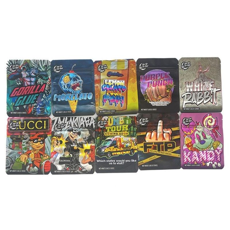 Morelato 3.5g Mylar Bags for Cannabis